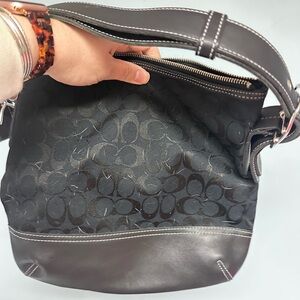 Black Coach Shoulder Bag